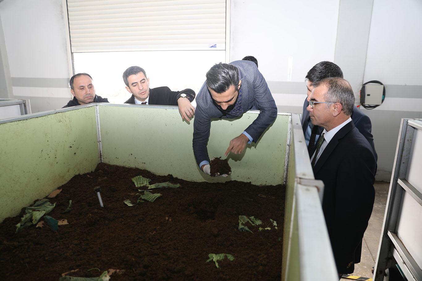Diyarbakır'da solucan gübre tesisi faaliyete geçecek
